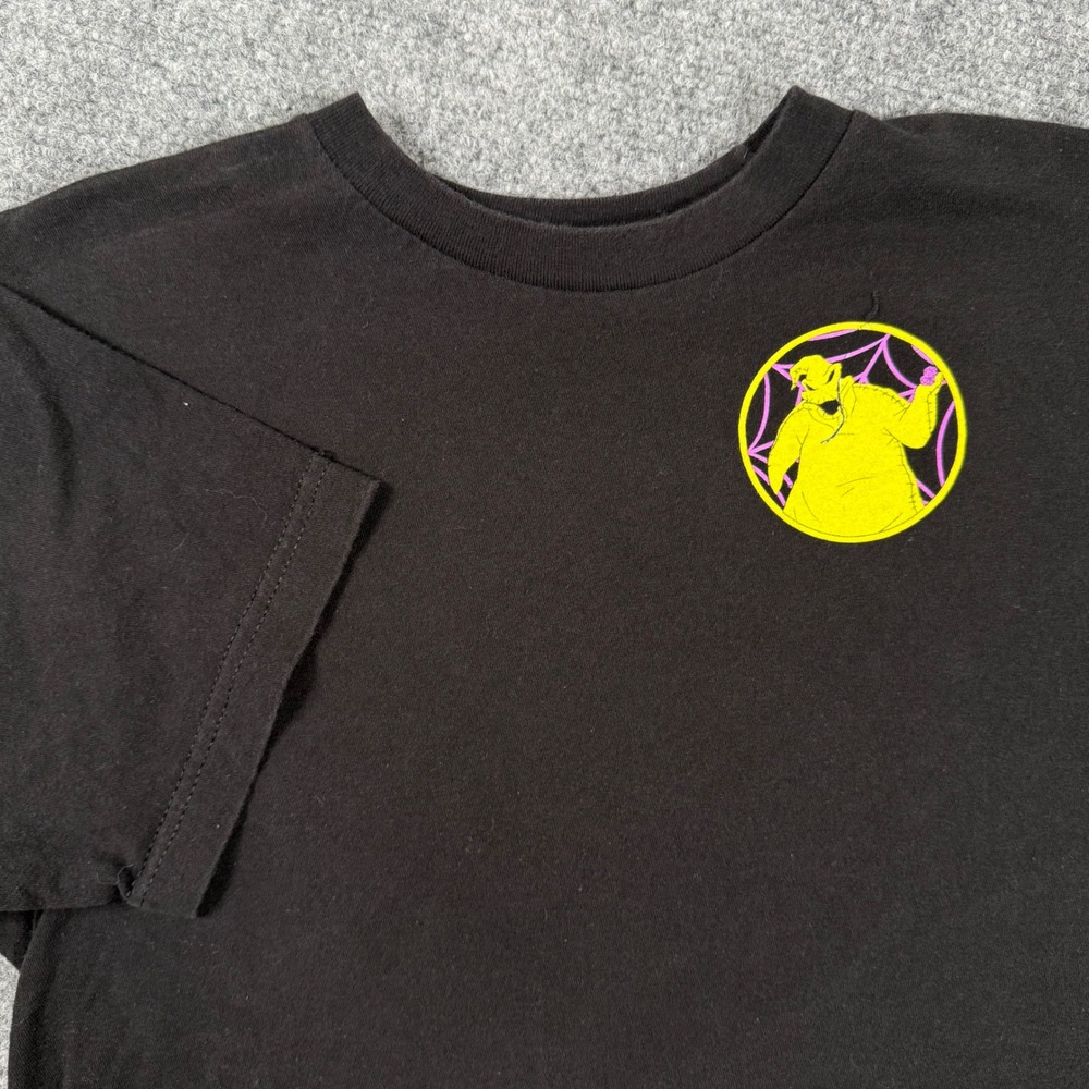 Nightmare Before Christmas Shirt Medium Black‎ Oogie Boogie Roll Dice Woman's